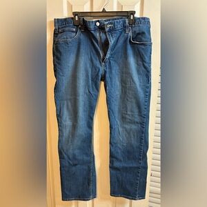 Carhartt Men's Straight Blue Jeans